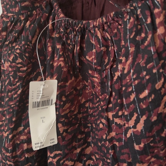 Anthropologie V Neck Bubble Dress - Picture 7 of 8